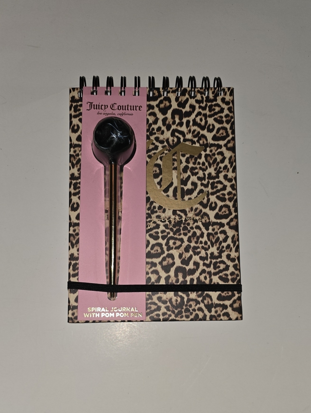 Juicy Couture Leopard Spriral Journal